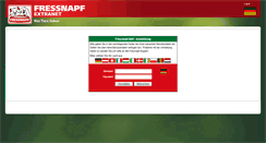 Desktop Screenshot of fressnapf.net